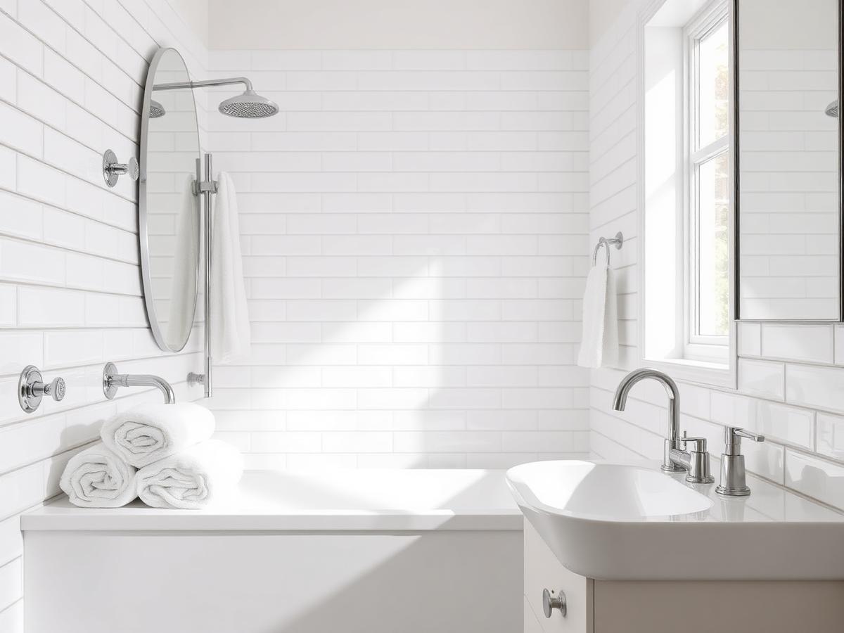 Sparkling bathroom